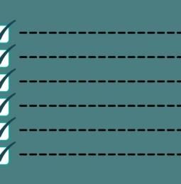 Checklist illustration