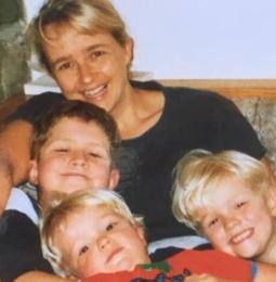 Photo of Jenny and her three sons