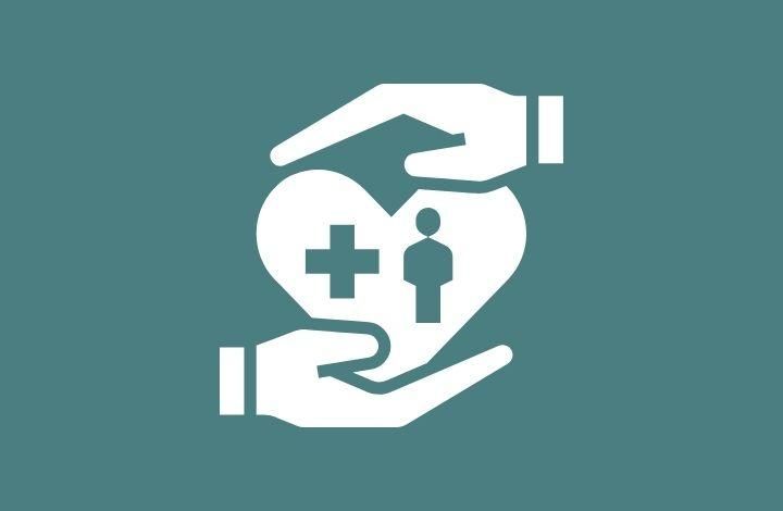 Graphic of a person in a heart with hands around the heart