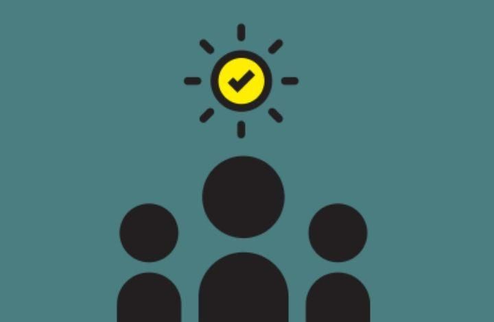 Stick people idea graphic