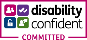 Disability Confident Committed logo