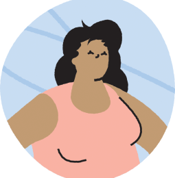 Healthy Relationships - woman graphic
