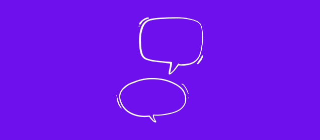Speech bubble research